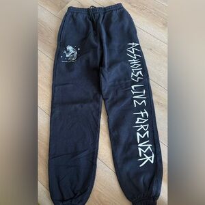 Black Graphic Men's Joggers